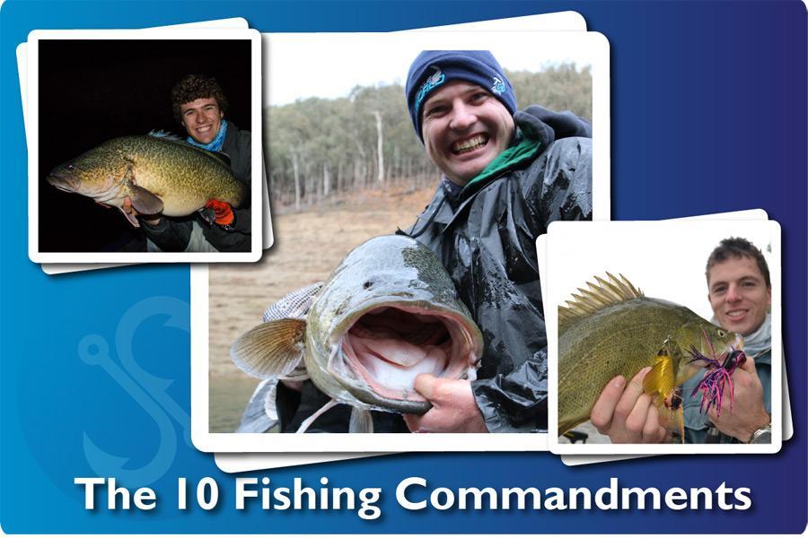 The 10 Fishing Commandments